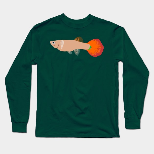 Female Guppy Long Sleeve T-Shirt by stargatedalek